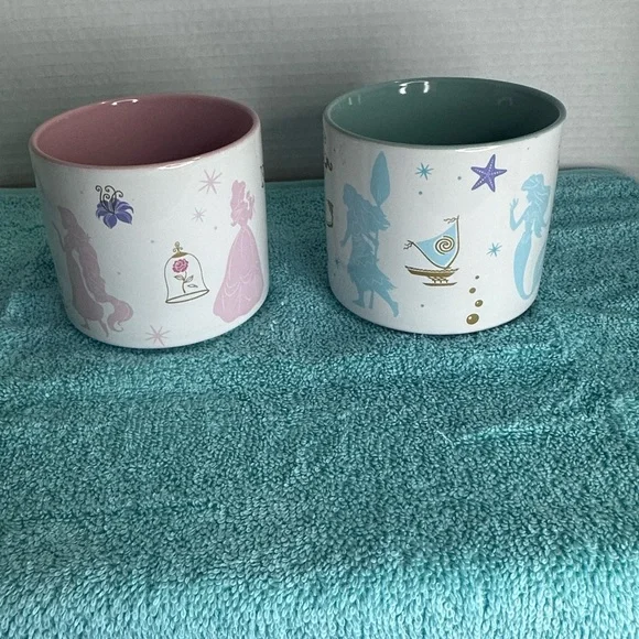 Disney Princess Mug Set - Pink and Blue - Picture 2 of 5